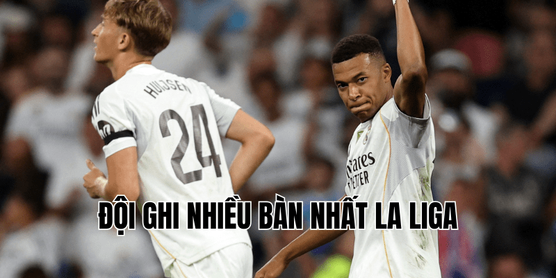 Đội Ghi Nhiều Bàn Nhất La Liga