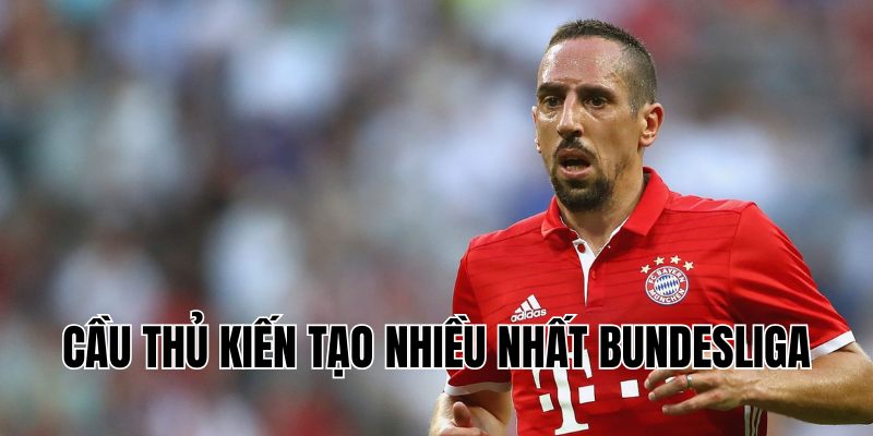 cầu thủ kiến tạo nhiều nhất Bundesliga
